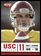 Matt Leinart Rookie 2006 SAGE Aspire #34 USC Trojans