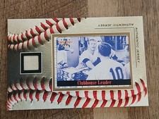 MICKEY MANTLE Vintage Sports Cards Authentic Jersey 4x6 inches