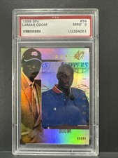 1999-00 SPx - Rookie Lamar Odom #94 2765/3500 (RC) PSA 9