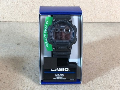 Casio W-735H-1BVCF Men's Black Vibration Alarm Super Illuminator Resin Watch