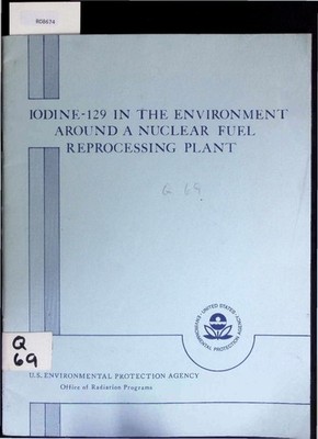 Iodine-129 in the Environment Around a Nuclear Fuel Reprocessing Plant. Magno, P