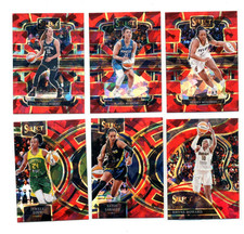 2024 Panini Select WNBA Red Ice Prizms - RC's & Vets - You Pick