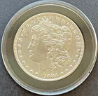 1884-P Morgan Silver $1 Dollar in Holder - Excellent Coin - Priced to Go - D1248