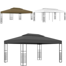 Gazebo Marquee Outdoor Shelter Sunshade Multi Colours Multi Sizes