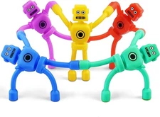 Christmas Stocking Stuffers for Boy Kids Magnetic Robot Men Travel Toys for... 