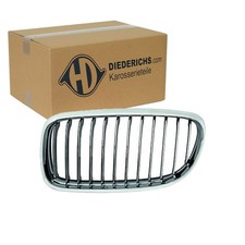 DIEDERICHS KÜHLERGRILL NIERE CHROM SCHWARZ LINKS passend für BMW 3er | 1216145