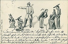 Ansichtskarte Humor Soldaten Personen 1872 - 1904 Otto Graicken Chemnitz
