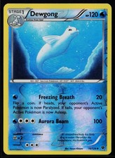 Dewgong Reverse Holo Uncommon XY - Fates Collide 16/124 NM 288