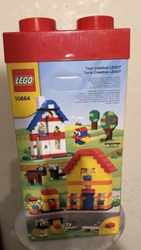 LEGO 10664 Creative Tower - XXL CARDBOARD BOX & PLASTIC LID ONLY