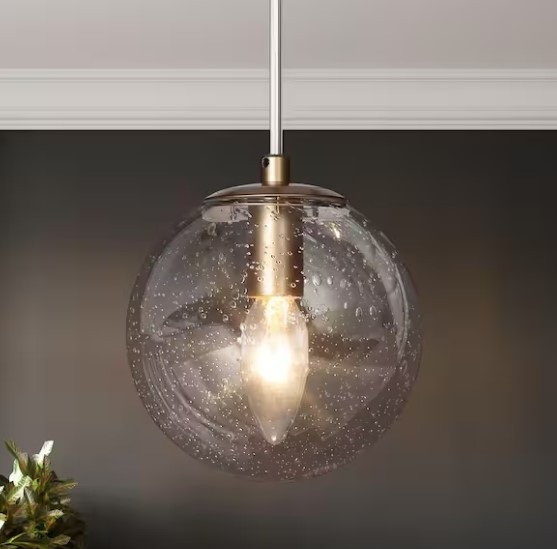 ПОДВЕСНОЙ СВЕТИЛЬНИК Uolfin MODERN GLOBE KITCHEN ISLAND 1-СВЕТЛО-ЗОЛОТОЙ