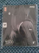 AKG Y500 Wireless On-Ear Headphones - Black - Brand New & Sealed
