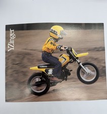 1982 Yamaha YZINGER Motorcycle Dirt Bike Vintage Sales Brochure Folder