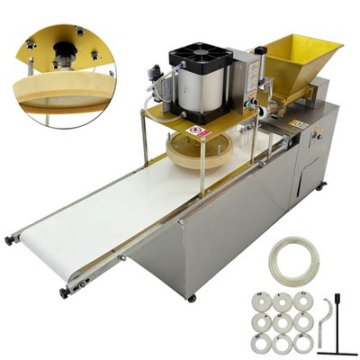 110V Full-automatic Dough Divider and Cake Pizza Dough Pastry Press Machine 30CM