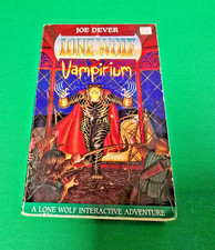 Vampirium ***VGC 1st/1st EDITION!!*** Joe Dever Red Fox #27 Lone Wolf #2