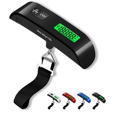 Luggage Scale, 110lb Luggage Weight Scale with 4 Unit Switching Functions LED...