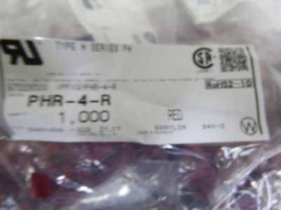 JST  PHR-4-R Qty of 500 per Lot JST - PHR-4-R