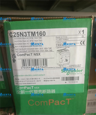 1 PC New C25N3TM160 NSX250N 50kA AC 3P3D 160A TMD Circuit Breaker Ship By FedEx