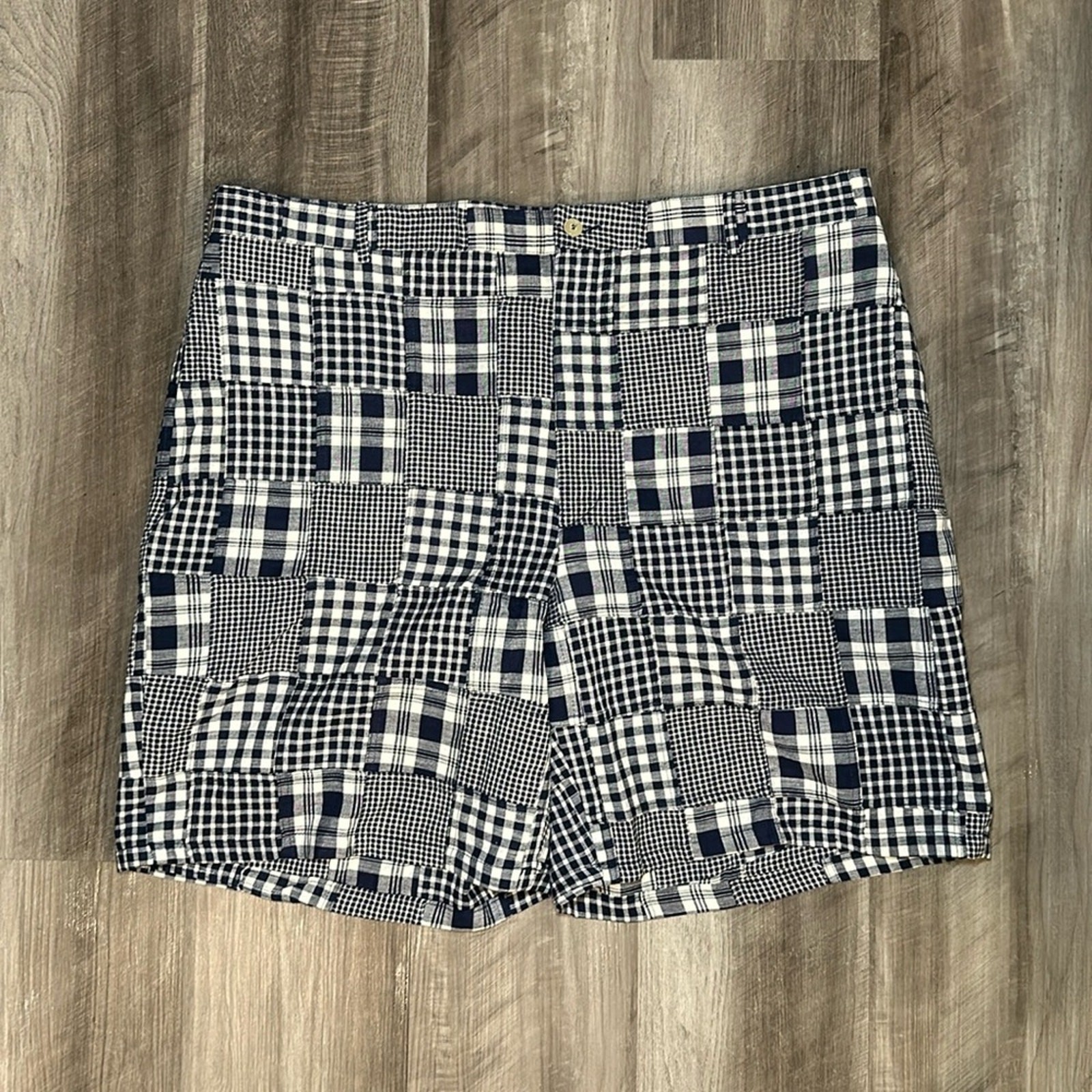 Patchwork Shorts - 40 - image 1