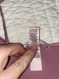 Lot Of 7 Victoria&rsquo;s Secret Lounge Sleep Tanks Camis XS S Black Pink White Ribbed