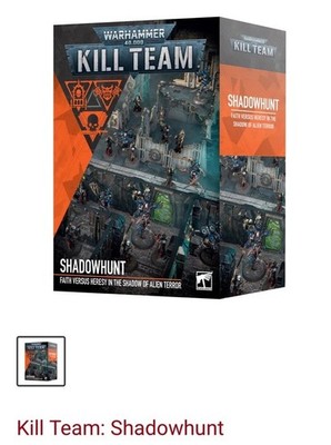 Kill Team Shadowhunt Komplett Box Murderwing und Insidiants Warhammer 40K Neu