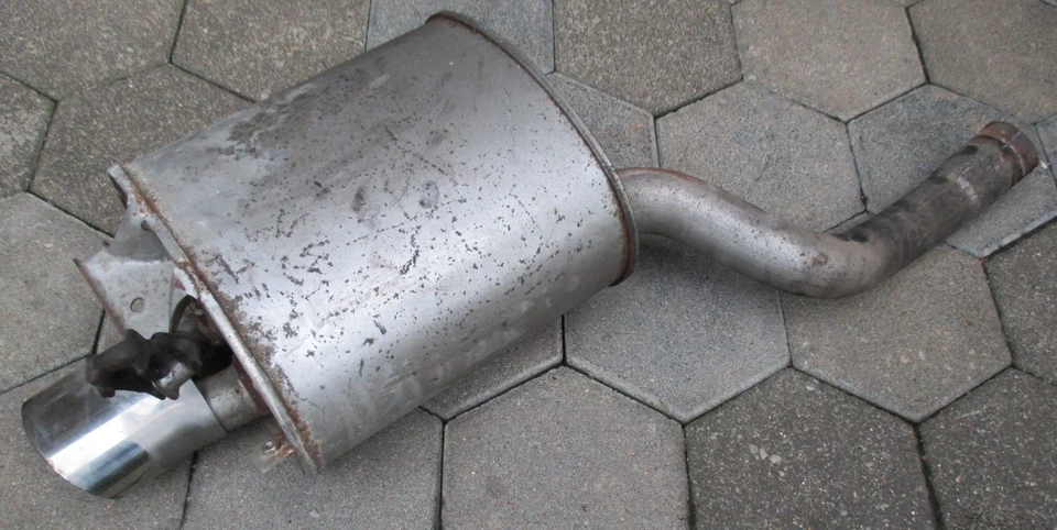 ✔️ Mercedes SLK R170 Endschalldämpfer Auspuff Asmet 2122 031799 E24 - Bild 2 von 4