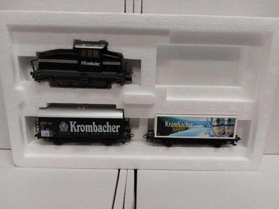 MÄRKLIN H0 Diesellok DHG 500 + 2 Güterwagen Krombacher 94210