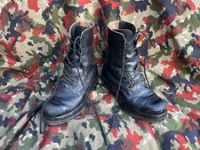 Modern original swiss army boots shoes size 45 genuine Kampstifiefel KS 90 Gummy