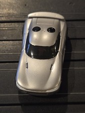 TYCO DODGE VIPER COUPE Grey Silver Slot Car Runs Good