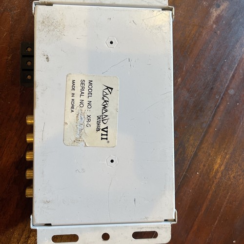 Vintage Rockwood XR-5 Multi Channel Electronic Crossover Network Working - Picture 10 of 13