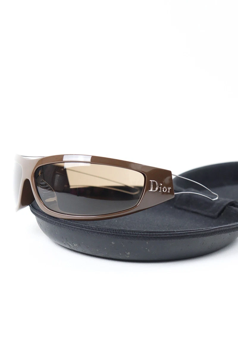 RARE* WOMENS CHRISTIAN DIOR LIMITED EDITION SPORT SUNGLASSES BROWN