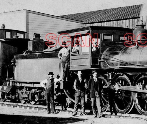 3CC792 2ndgen RP 1800s/1940s? CENTRAL PACIFIC RAILROAD 460 LOCO #69 - Imagen 2 de 2