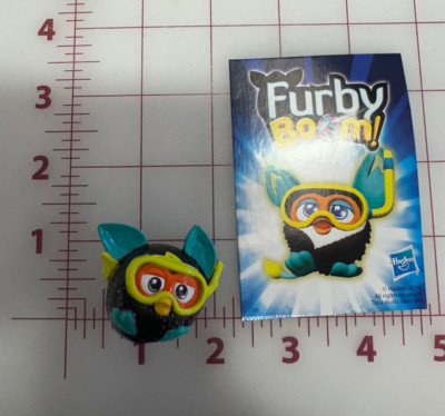 Furby Boom Scuba Black Furby Furbling Collectible Mini Figure New Hasbro