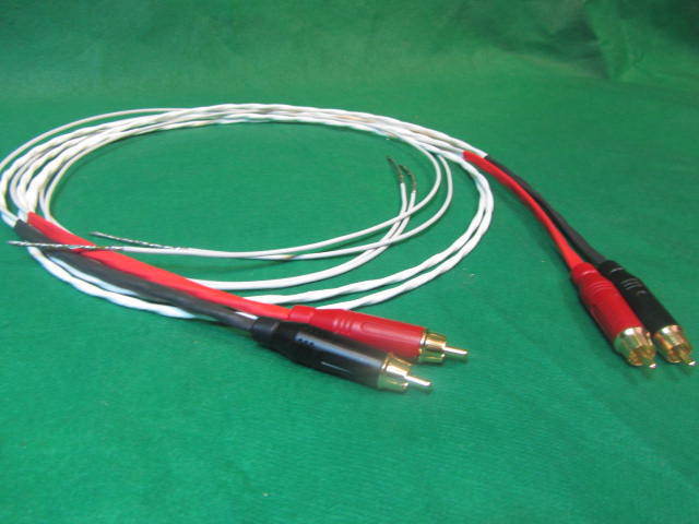 4 FT SILVER PLATED THORENS TURNTABLE RCA AUDIO CABLE W/ GROUNDING. Popularne i opłacalne