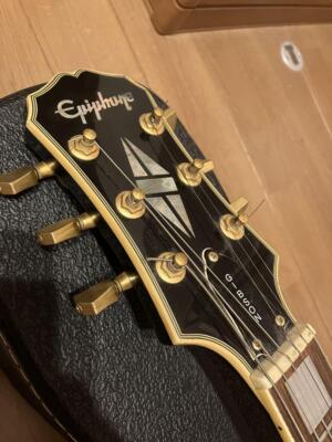 Electric Guitar Epiphone by Gibson 1990s Les Paul Custom Electric Guitar Epiphone by Gibson 1990s Les Paul Custom