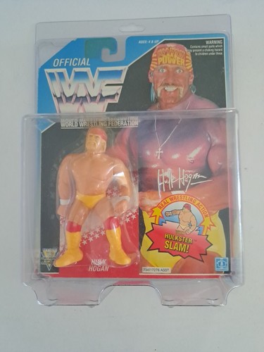90�s WWF WWE Hulk Hogan Hasbro Figure MOC #4 with ...