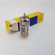 E88CC 6922 r hre Siemens A01 year 60s,silver shield,NOS NIB strong