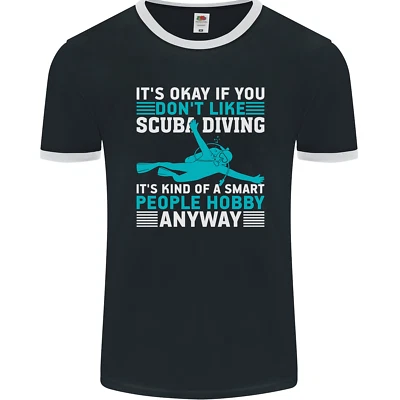 Smart People Hobby Lustig Scuba Tauchen Diver Herren Ringer Maglietta Fotl - Bild 1 von 2