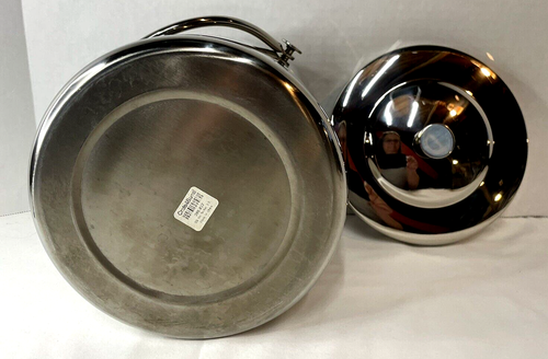 Crate & Barrel Chrome Ice Bucket Modern Elegance Barware Accessories - Picture 10 of 20