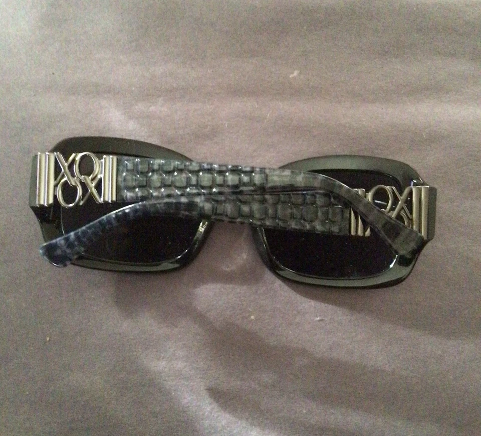 Gafas de sol de diseñador XOXO - Protección UV polarizadas - Con estuche de piel de serpiente Foto 3 de 4