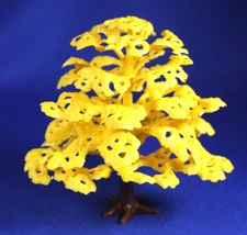 Plasticville - O/S #49002 - 1 Autumn Shade Tree - COMPLETE - Excellent+++++