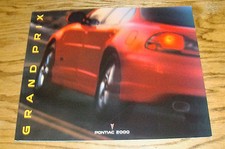 Original 2000 Pontiac Grand Prix Deluxe Sales Brochure 00 Se Sedan Gt Gtp