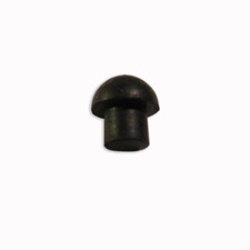 Black Rubber Buttons For Piano Cabinet Bumpers 5/16" Head Diameter Package Of 10