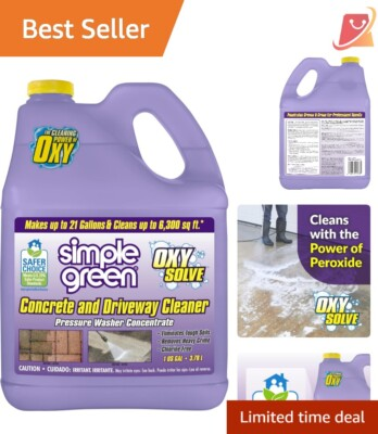 #ad Pressure Washer Cleaner for Concrete Driveways Tile Biodegradable 128 Fl Oz $38.97