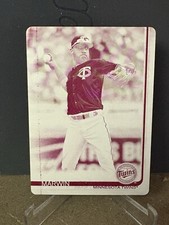 2019 Topps Update Martin Gonzalez Magenta Printing Plate /1