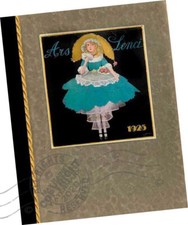 LENCI 1925 Trade Sample Catalog  FAMOUS felt dolls ITALY  Child, Lady, Sport
