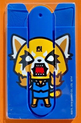 Sanrio Aggretsuko Cell Phone Wallet Universal Mobile Wallet ST10007 SIL-34056
