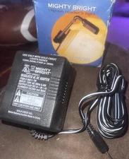 Mighty Bright OEM AC-DC Adapter NO: 38011-TR 120V AC 60HZ For 12000, 36000-38000