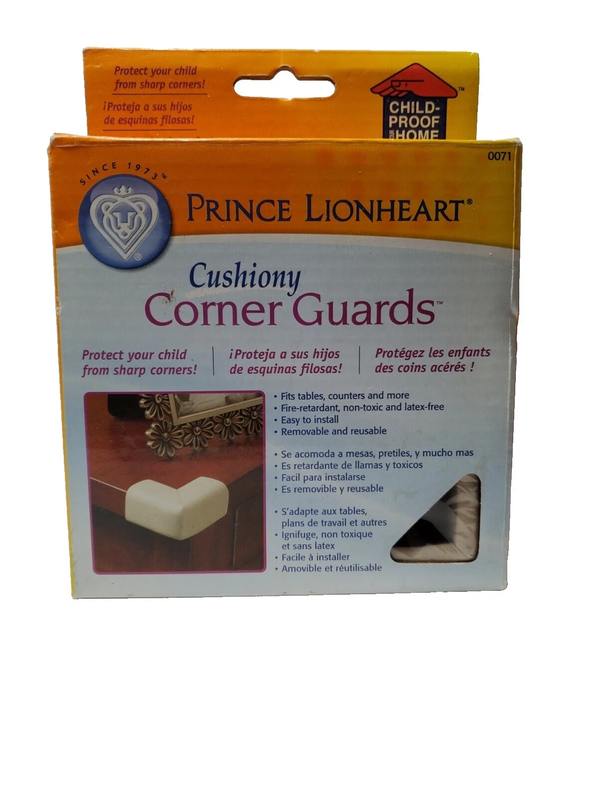 Seguridad Bebé Prince Lionheart Marrón Cojines de esquina y borde