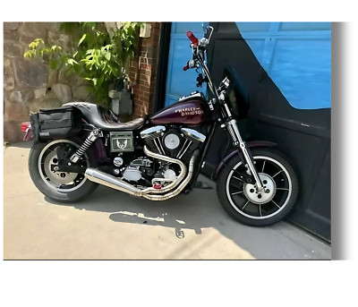Harley FXD Dyna Super Glide 2-1 GNARLY Edelstahl Auspuff EVO 1340cc