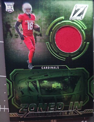 2024 Zenith - Marvin Harrison Jr. - Zoned In - Rookie Relic - Arizona Cardinals!